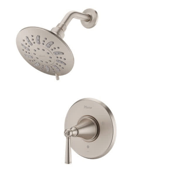 1/2" NPT 6-5/32" Metal Brushed Nickel 1-Handle Saxton Series Shower Only Trim | PPFLG897GL1K