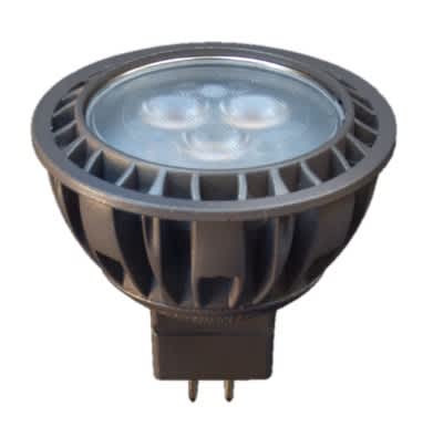 5 W Bi-Pin MR-16 85 400 Lumens 3000K LED 30 Degrees Low Voltage Lamp | BRIMR165W30K30