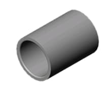 1/2" PVC Corrugated Type LB Conduit Body | CFPCBLB005