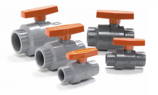 1" NPT PVC 235 psi 191N Super C Series Compact Ball Valve | CNLV10201N