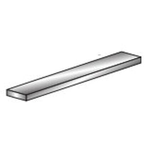 3/16" x 5/8" 46" Galvanized Tension Bar | CTBAR46