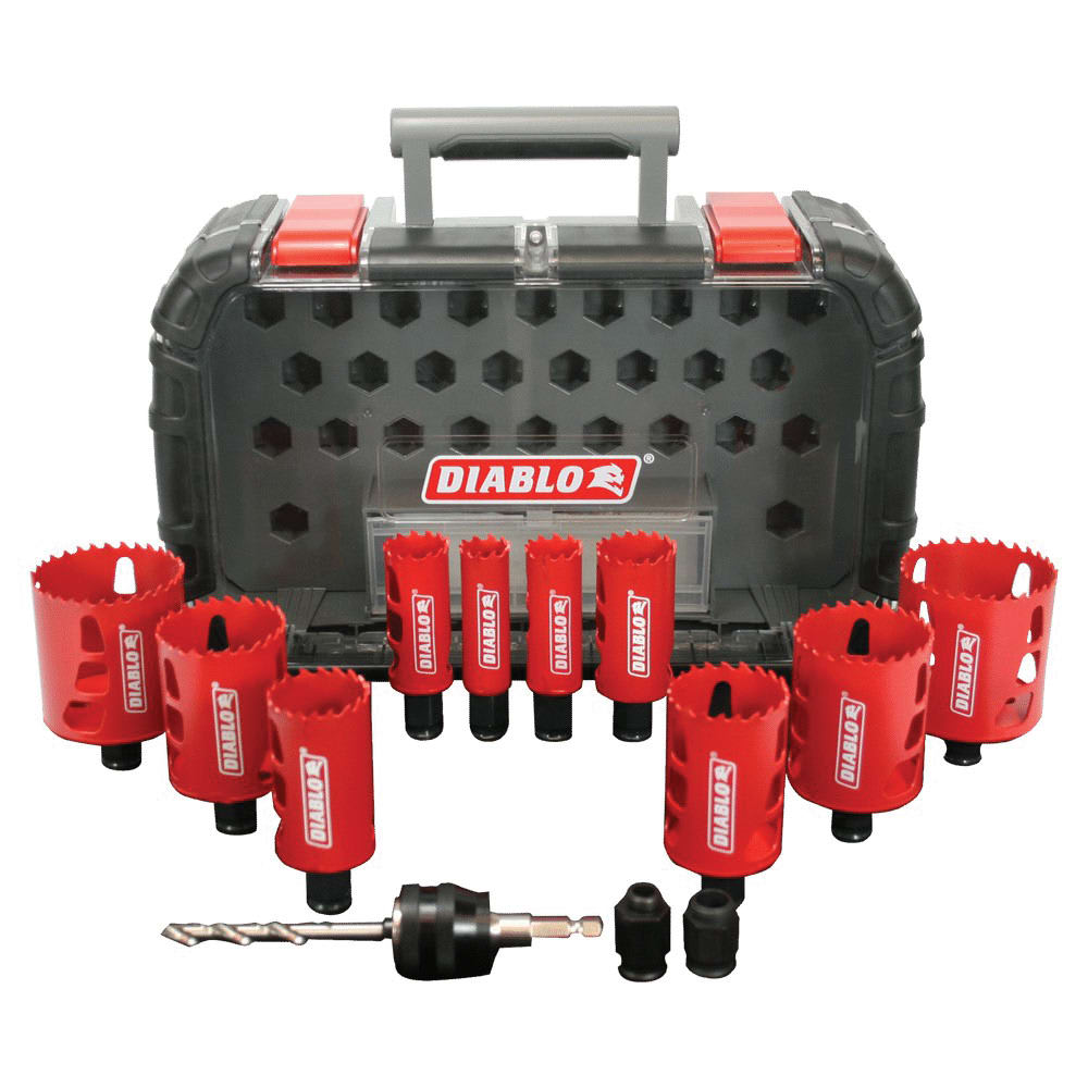 2-3/8" Bi-Metal For Snap-Lock Plus Mandrel Systems Hole Saw Set | DSWDHS14SGP