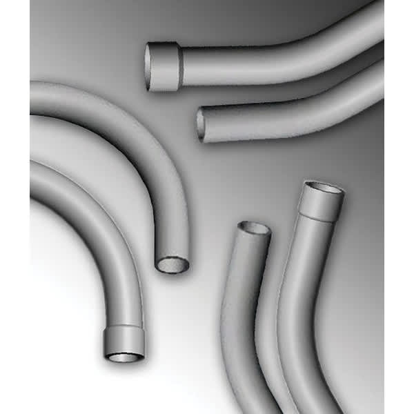 3" Bell End PVC Schedule 40 90 Degrees Special Radius Elbow | CFP90S030X24