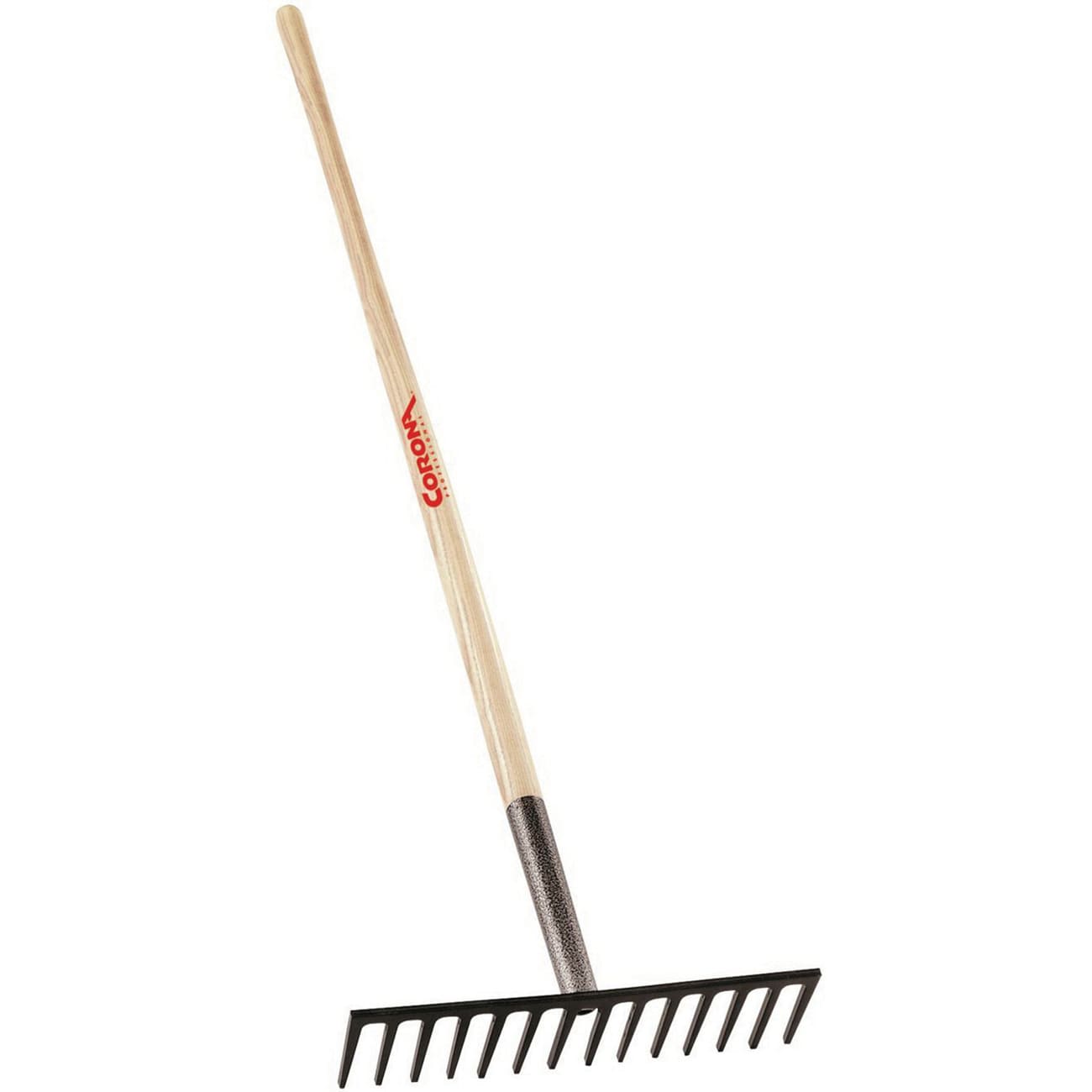 60" Ash Wood Handle 14 Tines Level Head Rake | CORRK64002