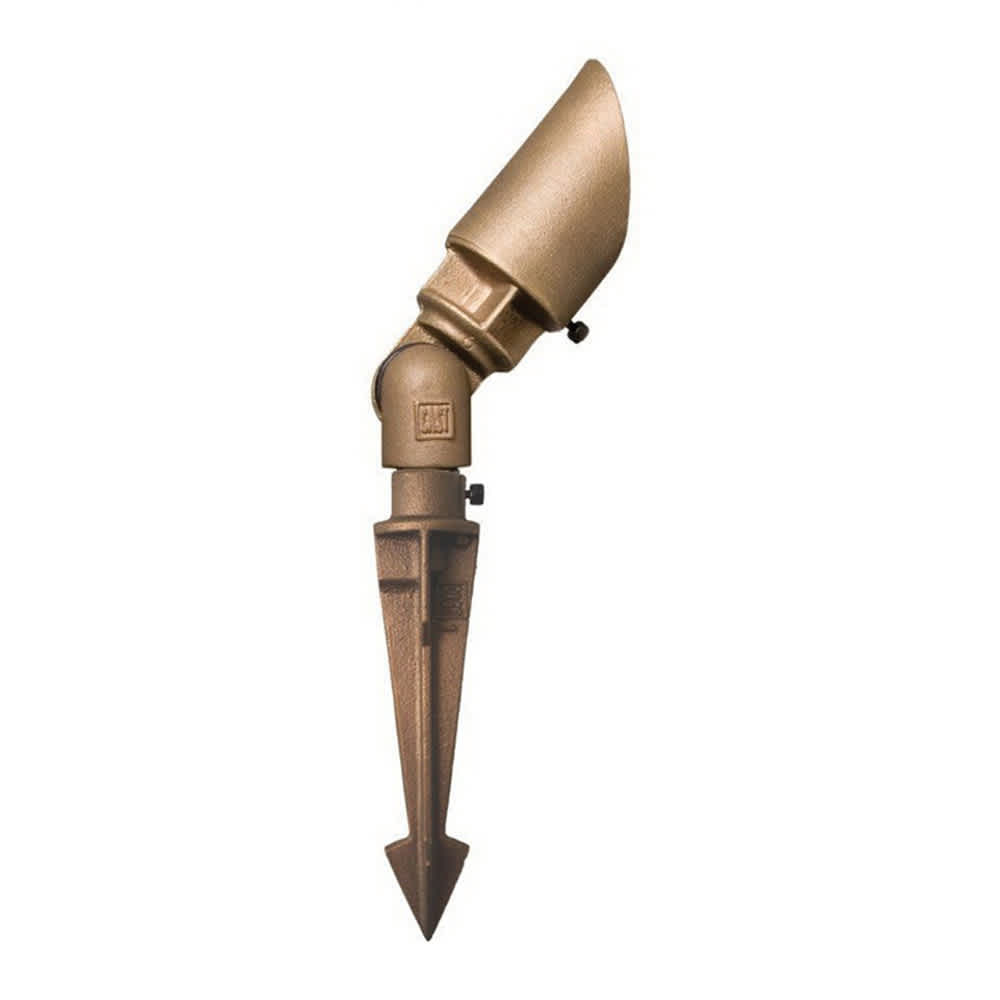Cast Landscape Bullet Light, 5.86 W 2720K LED Solid Sand Cast Bronze Classic Series | CB LED141
