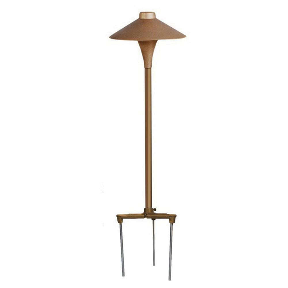 35 W Wedge S8 Ptfe Coated Copper/Solid Sand Cast Bronze Cch Series China Hat Large Area/Path Light |  CCH2CB
