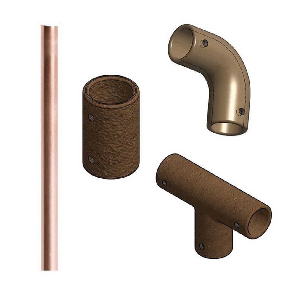 For CID140 Cast Lighting Fixtures Pipe Coupling Copper | CSLCCPC1