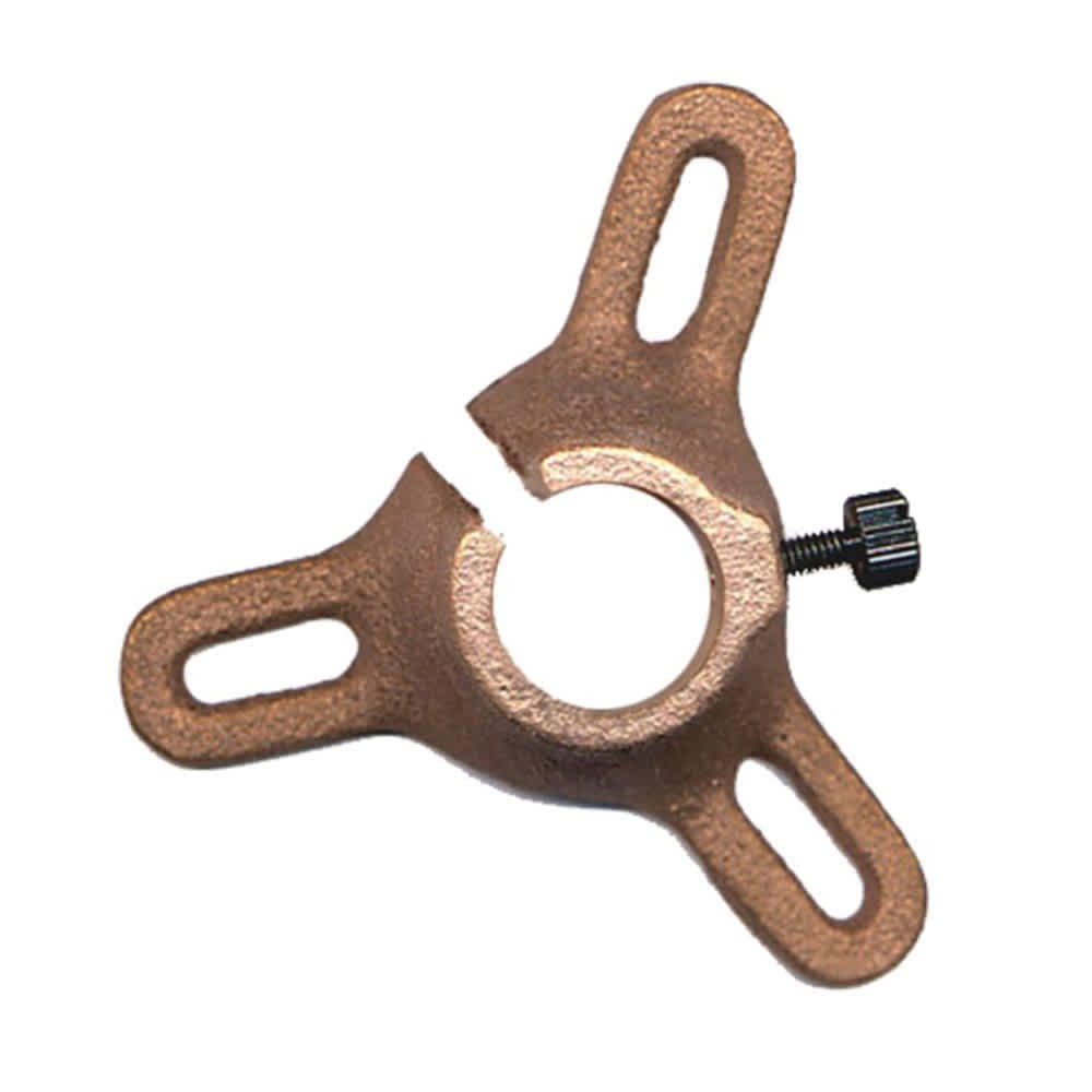 Solid Bronze For Cast Tree Lights Mounting Canopy | CSLXCBPTMC1