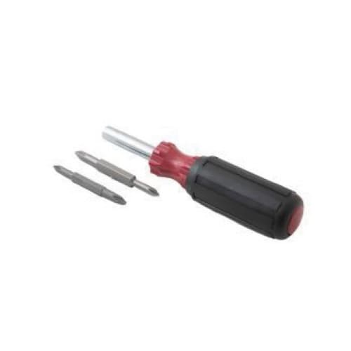Plastic/Rubber Cushion 6-In-1 Screwdriver | CST6N1TCRG