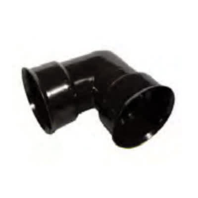 ADS Soiltight Elbow, Bell-End HDPE 90 Degrees Degrees Dual Wall Injection Molded N-12, Black 4" | DFD0499ST