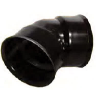 ADS Watertight Elbow, Bell-End 45 Degrees Degrees HDPE Dual Wall Injection Molded N-12 Black 12" | DFD1294WT