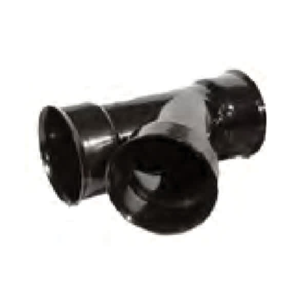 ADS Watertight Wye, Bell-End HDPE 45 Degrees Degrees Dual Wall Injection Molded Black 6" | DFD681WT