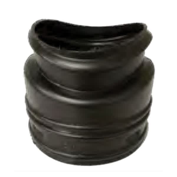 ADS Tap Tee, Snap Corrugated HDPE Internal Single Wall, Black 4" x 4" x 6"/8" | DFE4X8INT
