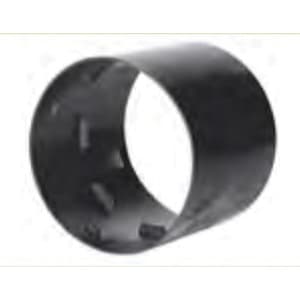 ADS Soiltight Coupler, Snap Bell-End HDPE Dual Wall Injection Molded External N-12, Black 8" | DFECPST080
