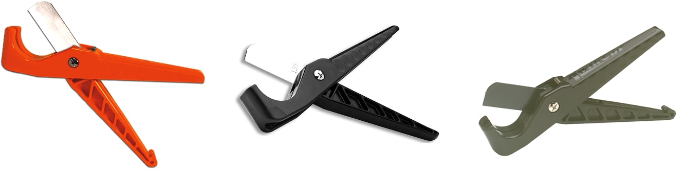 1-5/8" OD Orange Stainless Steel Pipe Cutter | DWNT135OSS