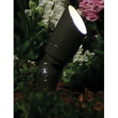 GU4 MR-16 LED Silver Die-Cast Zinc/Aluminum Up Light | FXLMPNLSV
