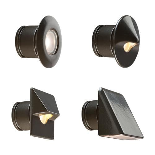 2 W 2700K/3900K/4500K/5200K Integrated LED Nickel-Plated Die-Cast Aluminum/Brass Petit Oeil Series with Spot Faceplate Zoning Wall Light | FXLPO1LEDSTNP
