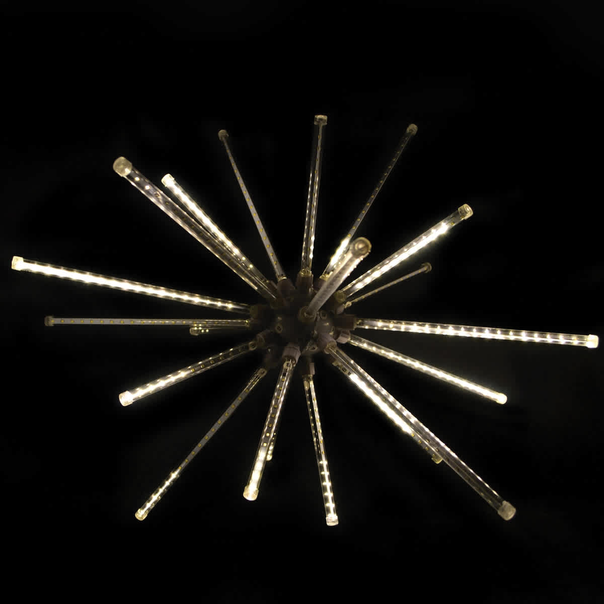28" Warm White Low Voltage Combo A LED 3D Meteor Burst | HBL3D28MBRSTAWW