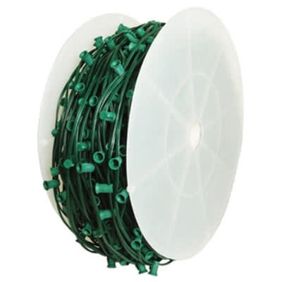 18 AWG 18" 1000' Green C9 SPT-1 Socket Wire | HBLACC91000GC18