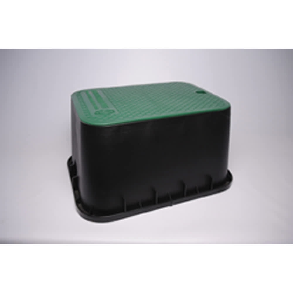 15" x 21" x 12" Rectangular Green Box Irrigation Control Valve Valve Box | DUB151