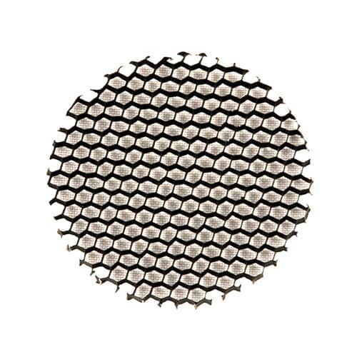 0.13" Black For MR-16 Lamps Honeycomb Series Hex Baffle