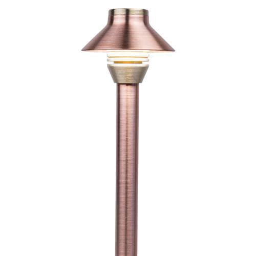 3.6" Bronze Metallic Copper/Brass For Petite Risers in Path Lights Top Assembly