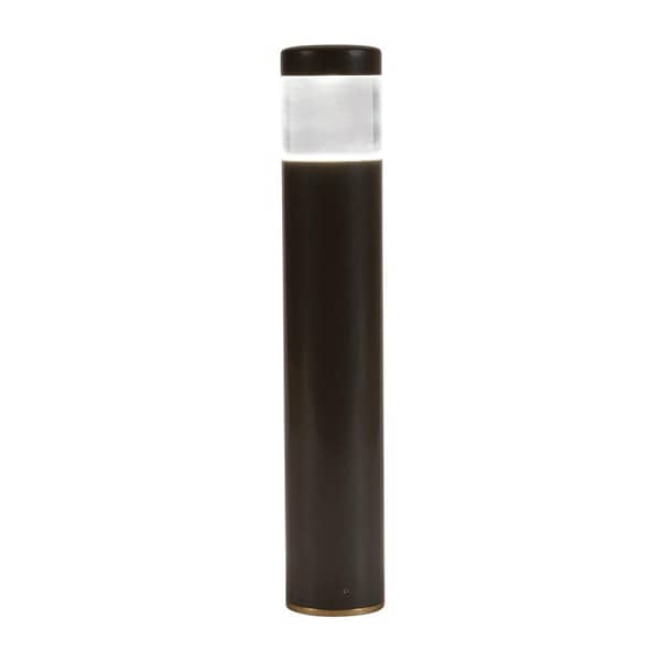 9.1 W 2700K/3900K/4500K/5200K Integrated LED Bronze Metallic Die-Cast Aluminum Zoning Dimming Color Changing 18.5" Riser Path Light | FXLPMZCDXTBZ