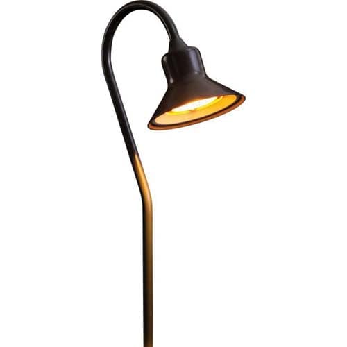 12.6 W 2700K/3900K/4500K/5200K Integrated LED Bronze Metallic Copper/Brass Zoning Extra Tall 29.5" Riser Path Light | FXLTD3LEDXTBZ