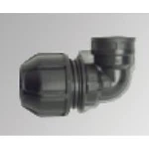 2" Compression x MIPT HDPE 90 Degrees Elbow | HRC7522088