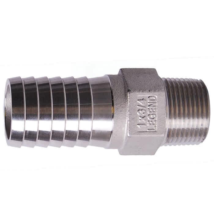 2" Insert x MNPT Stainless Steel Insert Adapter | INSMA020