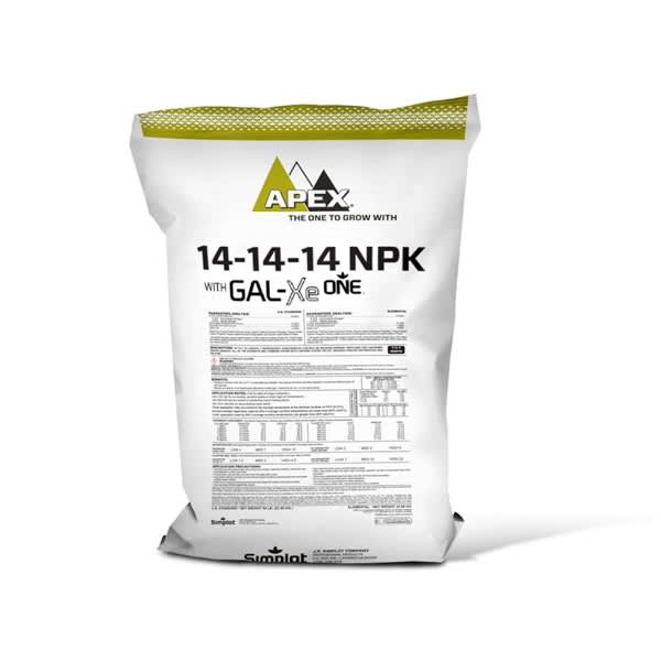 50 lb Bag Mixture 14-14-14 N-P-K Colorless Fertilizer | JRSAPEX