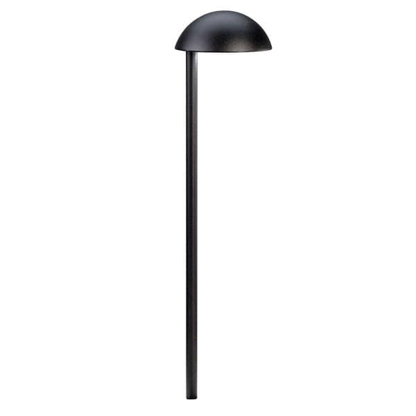 2.3 W Wedge S8 Krypton Textured Black Aluminum Path Light | KIC15423BKT