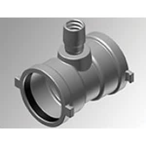 2" x 1-1/2" Gasketed Ductile Iron Swivel Tee | HRC8015403