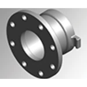 4" Flanged x Bell End Ductile Iron Adapter | HRC80460FB