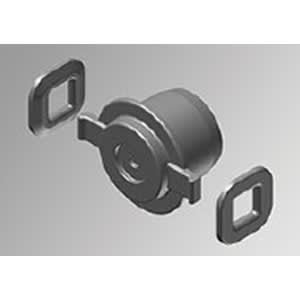 2-1/2" Solid x Spigot 5.6" L Ductile Iron Plug | HRC80255