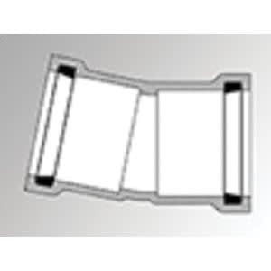 PVC Bend 3 in. Gasketed SDR-21 11-1/4 Degree Fab Style | 126030