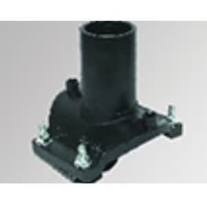 4" x 3" Electrofusion x Butt Fusion Black HDPE Strap Branch Saddle | 70560403