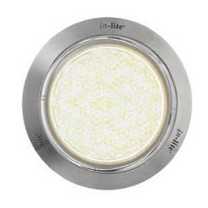 0.8 W 3000K LED Polycarbonate Round Paver Light | ILDHYVEWARM