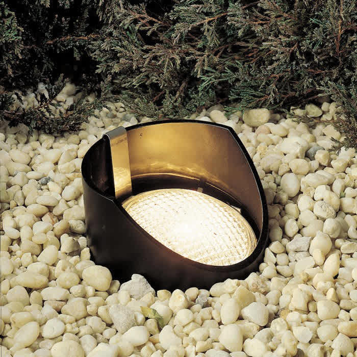 36 W Halogen Black Material Stainless Steel/Polypropylene Well Light | KIC15088BK12