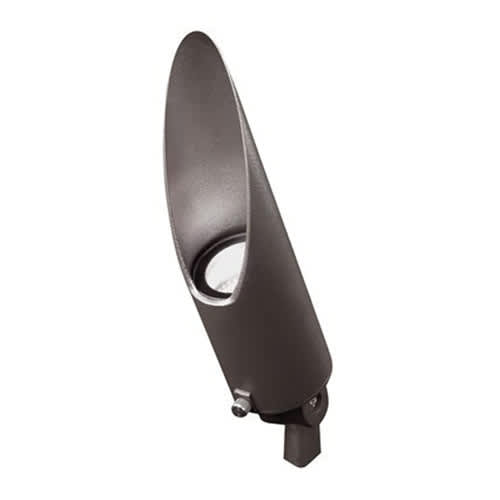 7.2 W Bi-Pin MR-16 Halogen Textured Architectural Bronze Aluminum Mini Long Cowl Accent Light | KIC15484AZT