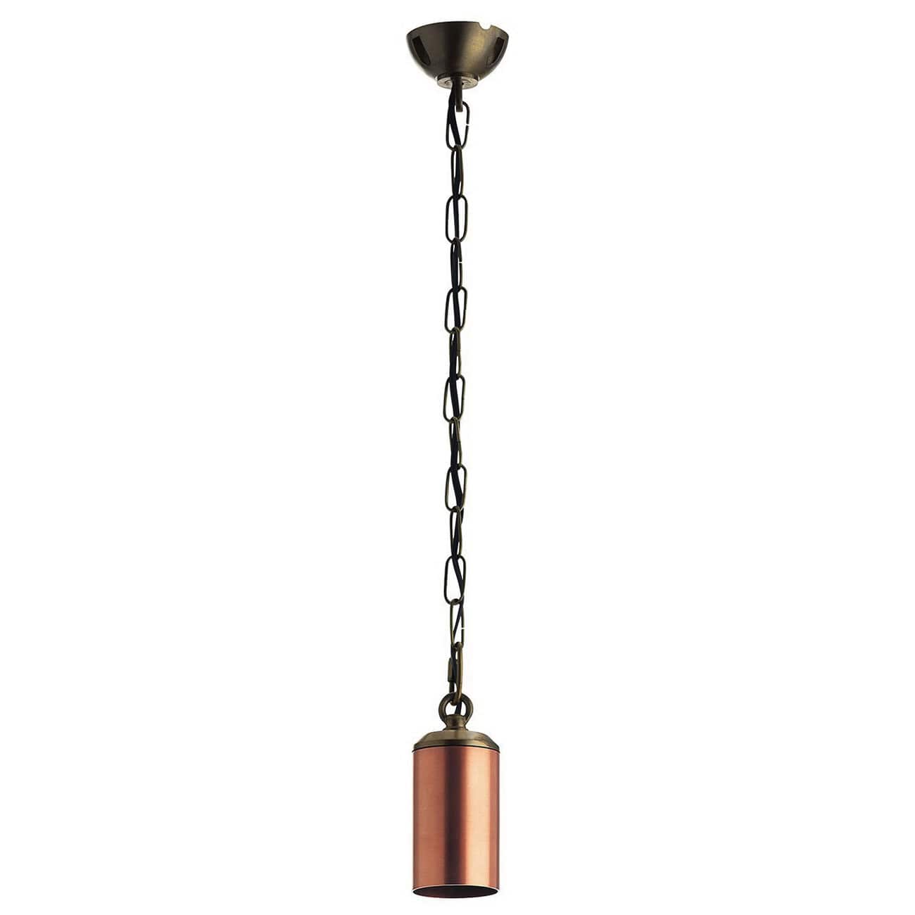 Bi-Pin MR-16 LED Copper Solid Pendant Light | KIC15500CO