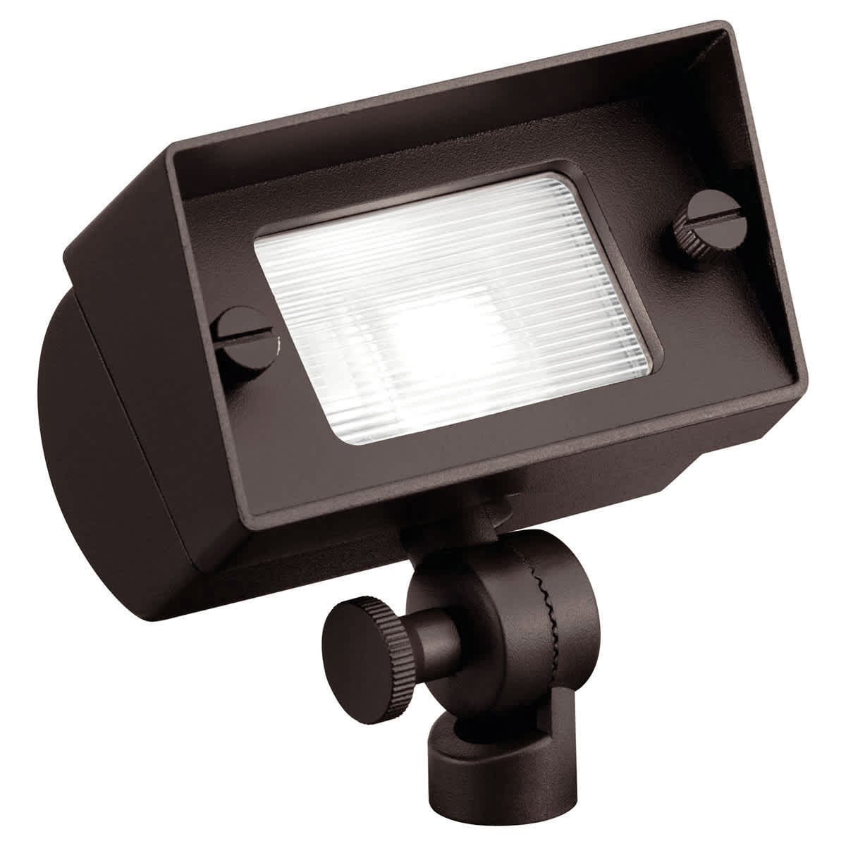 18 W Incandescent Textured Architectural Bronze Aluminum Mini Wall Wash Light | KIC15476AZT