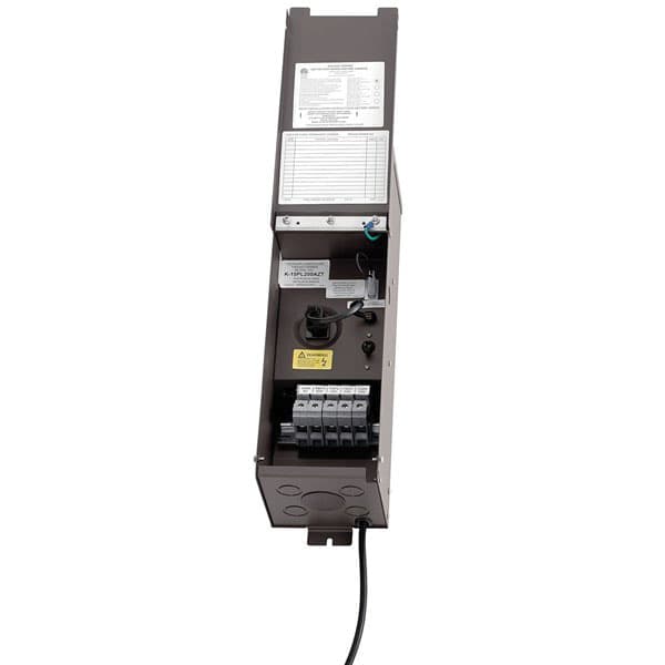 300 W 120 VAC Primary 12/13/14/15 V Secondary Textured Architectural Bronze Plus Series For Fixtures Placed in Ponds or Landscape Water Features Transformer | KIC15PL300AZT
