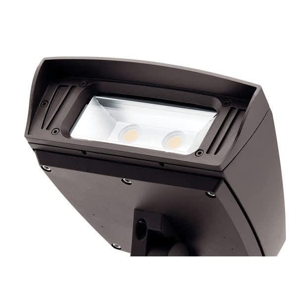 52 W 3000K Integrated LED Textured Architectural Bronze Aluminum C-Series Medium Flood Light | KIC16224AZT30