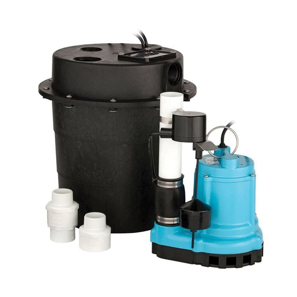 1/6 hp 115 V WRS Piggyback Diaphragm Sump Pump | LGW505055