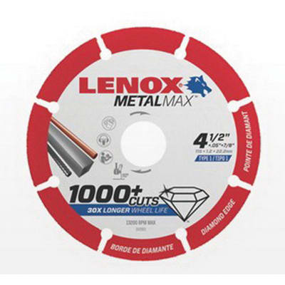 4.5" x 0.05" Diamond Abrasive Cut-Off Wheel | LNX1972921