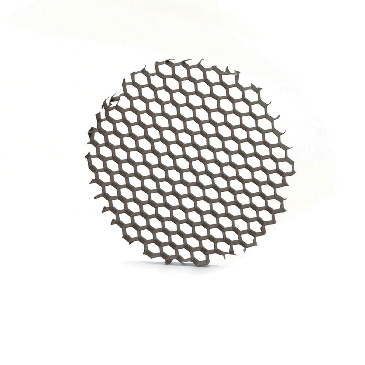 Black Aluminum For 12 V 15092 15384 Mini Accent Fixtures Hexcell Louver Shield