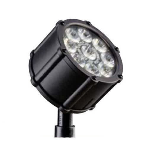 12.4 W 3000K Integrated LED Textured Architectural Bronze Die-Cast Aluminum Design Pro Series Accent Light | KIC15753AZT
