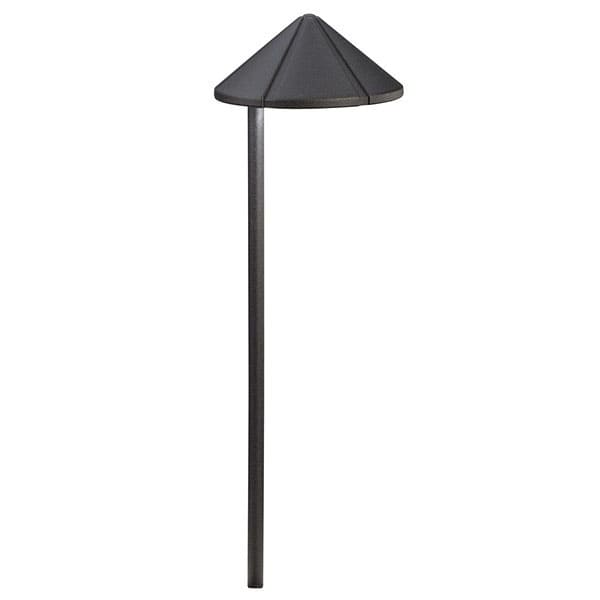 34.4 W 2700K Integrated LED Textured Black Aluminum Path Light | KIC15815BKT27R