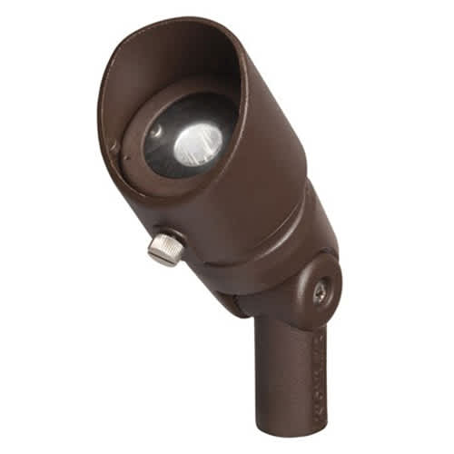 4 W 2700K LED Textured Architectural Bronze Cast Aluminum Accent Light | KIC16005AZT27